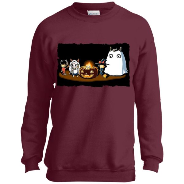 Totoro Movie - Ghibli Studio – Halloween Funny Party Sweatshirt for Kid-Totoro Movie