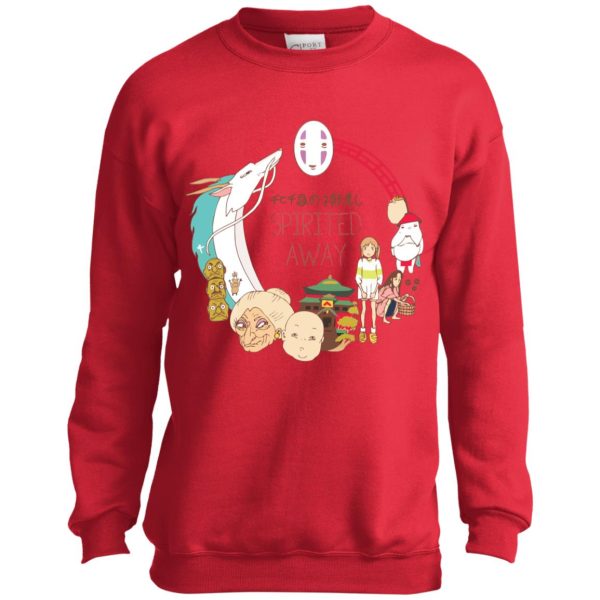 Spirited Away Hayao - Spirited Away Compilation Characters Sweatshirt for Kid-Spirited Away Hayao