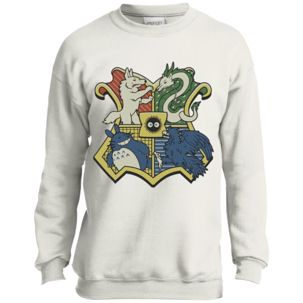 My Neighbor Totoro Japanese - Studio Ghibli Characters As Hogwarts House Sweatshirt for Kid-My Neighbor Totoro Japanese