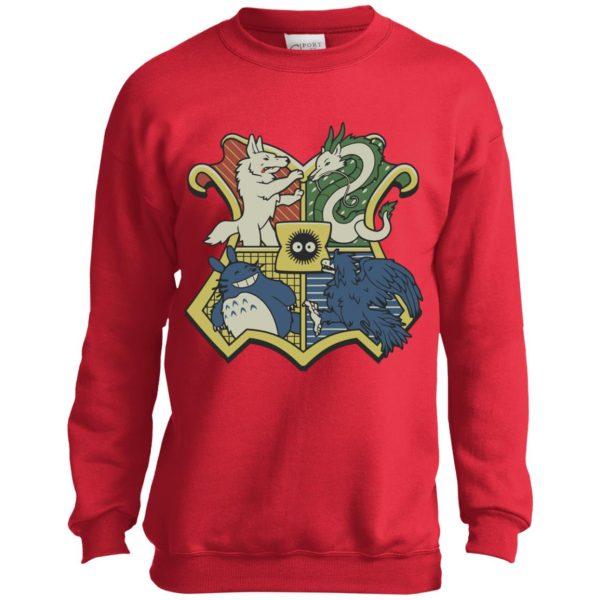 My Neighbor Totoro Japanese - Studio Ghibli Characters As Hogwarts House Sweatshirt for Kid-My Neighbor Totoro Japanese