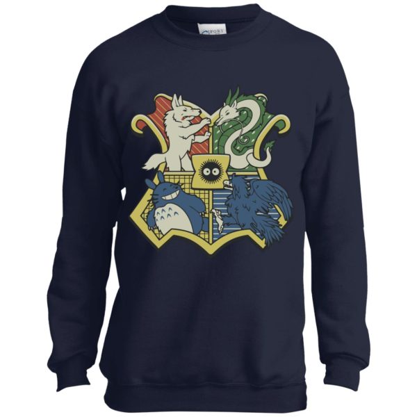 My Neighbor Totoro Japanese - Studio Ghibli Characters As Hogwarts House Sweatshirt for Kid-My Neighbor Totoro Japanese