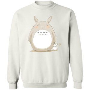 What Is Totoro - Cute Totoro Pinky Face Sweatshirt-Apparel, My Neighbor Totoro, Sweatshirt, What Is Totoro