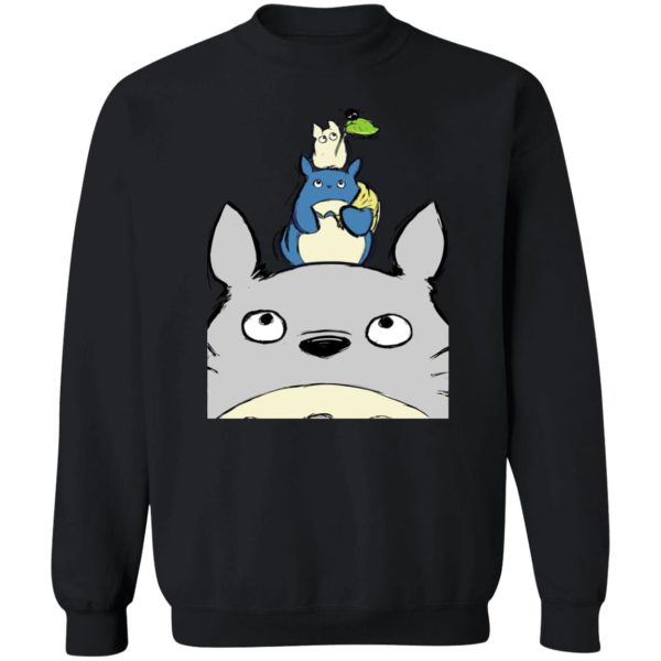 Mi Vecino Totoro - Totoro Family Sweatshirt-Apparel, Mi Vecino Totoro, My Neighbor Totoro, Sweatshirt