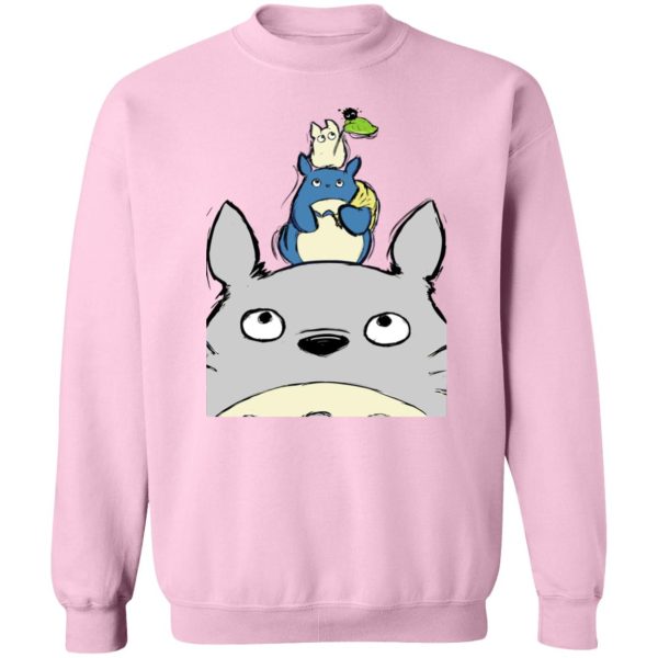 Mi Vecino Totoro - Totoro Family Sweatshirt-Apparel, Mi Vecino Totoro, My Neighbor Totoro, Sweatshirt