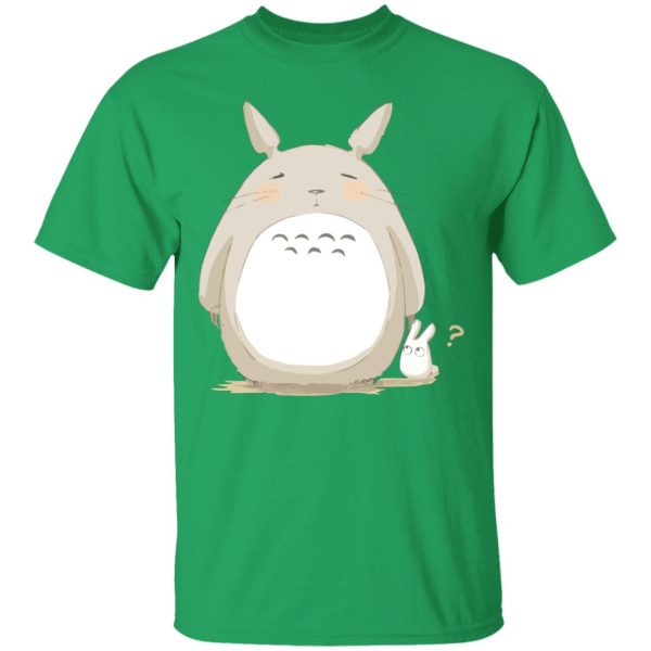 My Neighbor Totoro Backpack - Cute Totoro Pinky Face T Shirt-Apparel, My Neighbor Totoro, My Neighbor Totoro Backpack, Tshirt