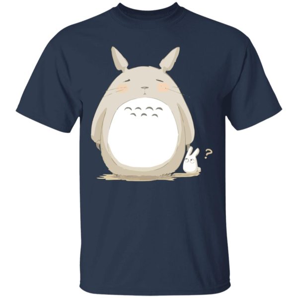 My Neighbor Totoro Backpack - Cute Totoro Pinky Face T Shirt-Apparel, My Neighbor Totoro, My Neighbor Totoro Backpack, Tshirt