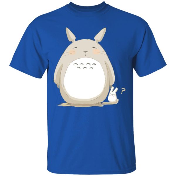 My Neighbor Totoro Backpack - Cute Totoro Pinky Face T Shirt-Apparel, My Neighbor Totoro, My Neighbor Totoro Backpack, Tshirt