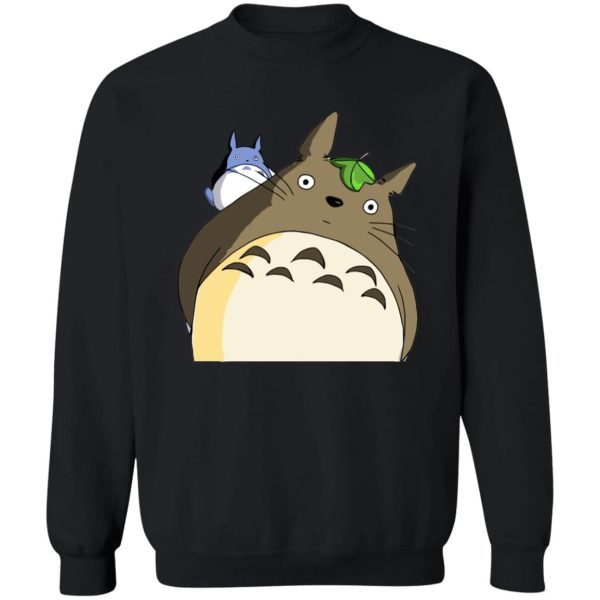 Totoro Concrete Facebook - The Curious Totoro Sweatshirt-Apparel, My Neighbor Totoro, Sweatshirt, Totoro Concrete Facebook