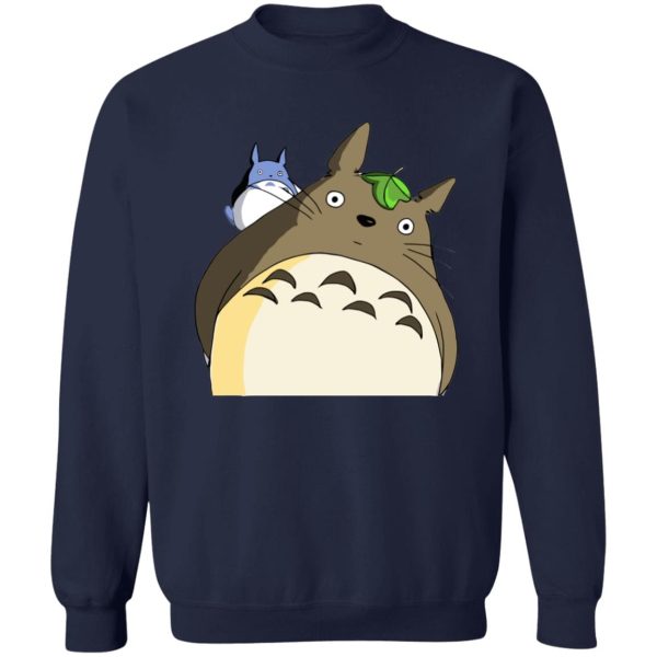 Totoro Concrete Facebook - The Curious Totoro Sweatshirt-Apparel, My Neighbor Totoro, Sweatshirt, Totoro Concrete Facebook