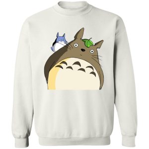 Totoro Concrete Facebook - The Curious Totoro Sweatshirt-Apparel, My Neighbor Totoro, Sweatshirt, Totoro Concrete Facebook