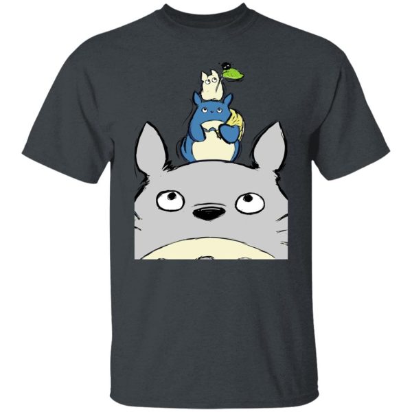 Mei My Neighbour Totoro - Totoro Family T Shirt-Apparel, Mei My Neighbour Totoro, My Neighbor Totoro, Tshirt