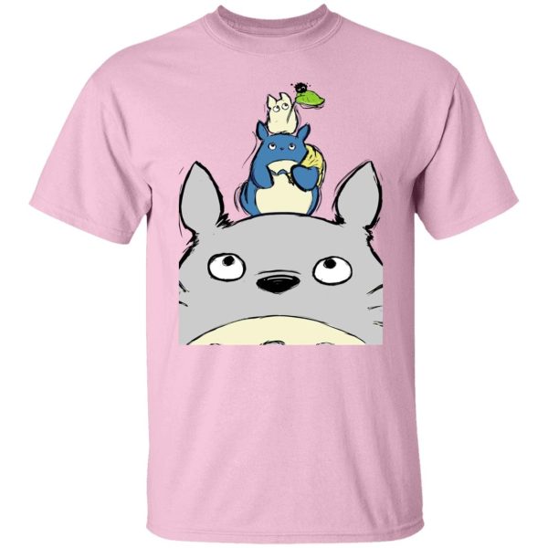 Mei My Neighbour Totoro - Totoro Family T Shirt-Apparel, Mei My Neighbour Totoro, My Neighbor Totoro, Tshirt