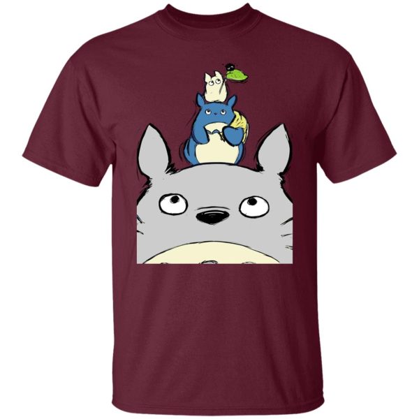 Mei My Neighbour Totoro - Totoro Family T Shirt-Apparel, Mei My Neighbour Totoro, My Neighbor Totoro, Tshirt