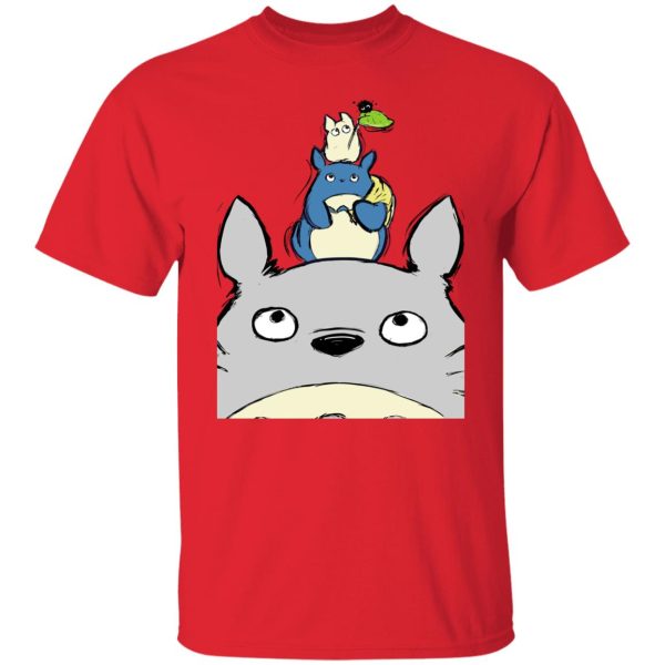 Mei My Neighbour Totoro - Totoro Family T Shirt-Apparel, Mei My Neighbour Totoro, My Neighbor Totoro, Tshirt