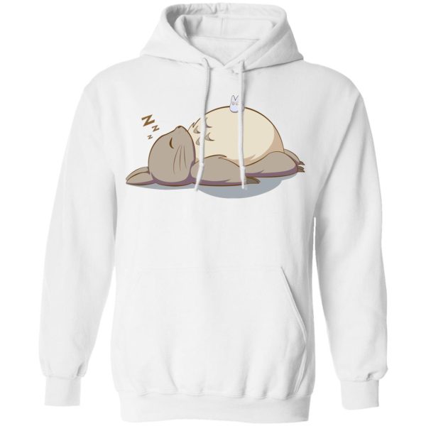 Totoro Lamp - Sleeping Totoro Hoodie-Apparel, Hoodie, My Neighbor Totoro, Totoro Lamp