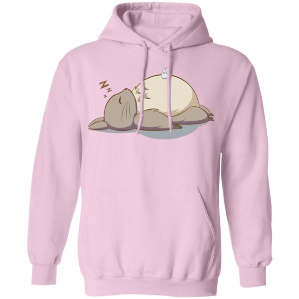 Totoro Lamp - Sleeping Totoro Hoodie-Apparel, Hoodie, My Neighbor Totoro, Totoro Lamp