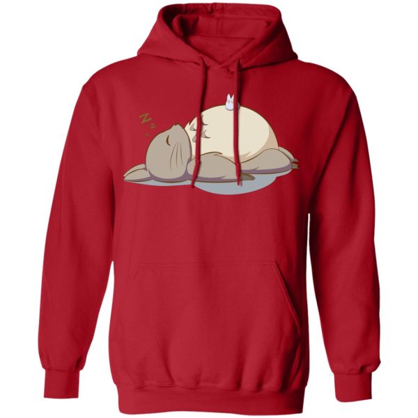 Totoro Lamp - Sleeping Totoro Hoodie-Apparel, Hoodie, My Neighbor Totoro, Totoro Lamp