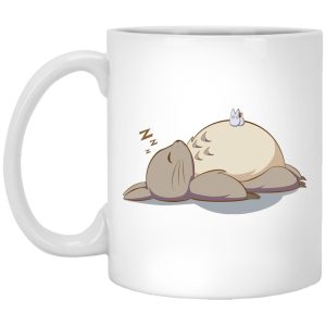 Satsuki My Neighbor Totoro - Sleeping Totoro Mug-Accessories, House Decor, Mug, My Neighbor Totoro, Satsuki My Neighbor Totoro