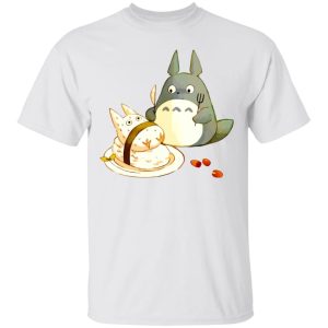 Totoro Wallpaper - Totoro Sushi T Shirt-Apparel, My Neighbor Totoro, Totoro Wallpaper, Tshirt