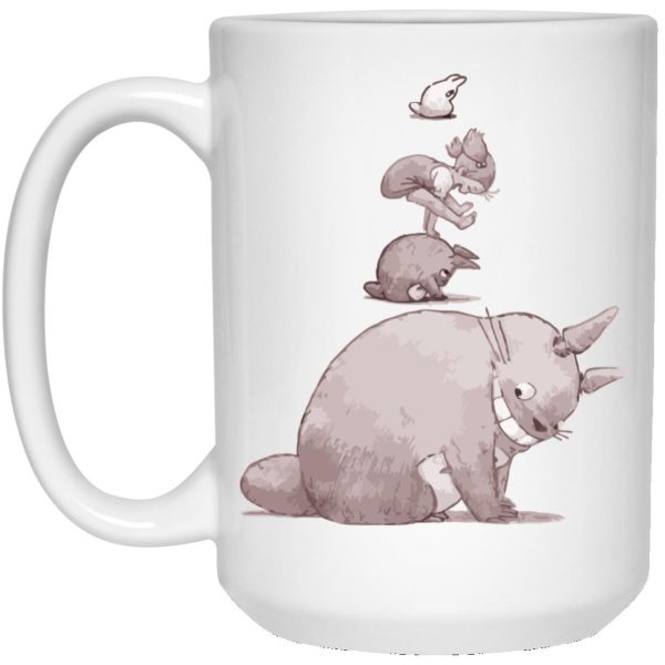 Mei My Neighbor Totoro - Totoro – Jump over the cow playing Mug-Accessories, House Decor, Mei My Neighbor Totoro, Mug, My Neighbor Totoro