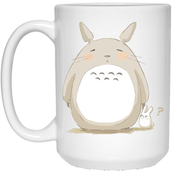 Caballito De Totora Png - Cute Totoro Pinky Face Mug-Caballito De Totora Png, House Decor, Mug, My Neighbor Totoro