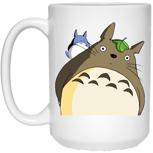 Totoro In Japanese - The Curious Totoro Mug-Accessories, House Decor, Mug, My Neighbor Totoro, Totoro In Japanese