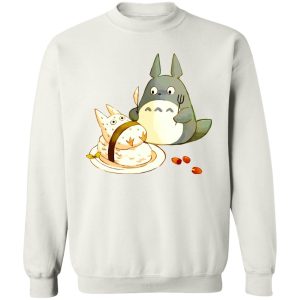 Mei My Neighbor Totoro - Totoro Sushi Sweatshirt-Apparel, Mei My Neighbor Totoro, My Neighbor Totoro, Sweatshirt