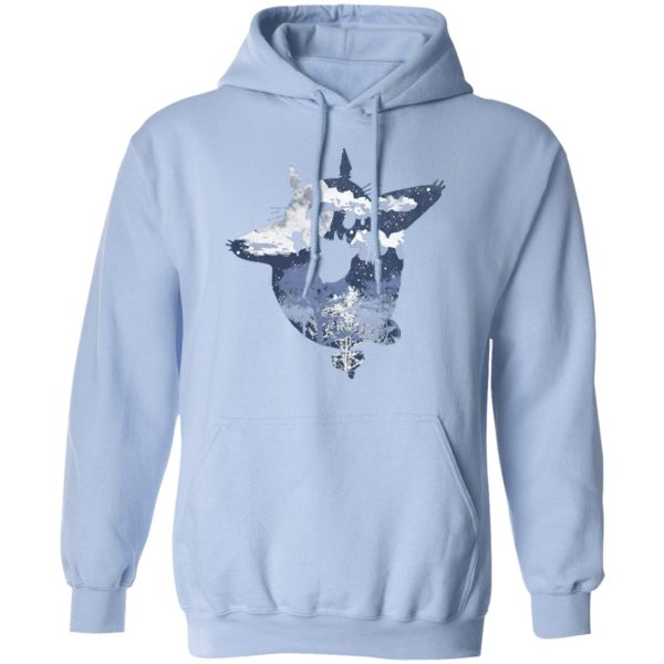 What Is Totoro In Japanese - Totoro on the Teetotum Hoodie-Apparel, Hoodie, My Neighbor Totoro, What Is Totoro In Japanese