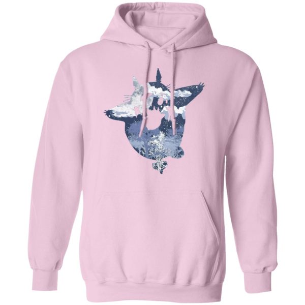 What Is Totoro In Japanese - Totoro on the Teetotum Hoodie-Apparel, Hoodie, My Neighbor Totoro, What Is Totoro In Japanese