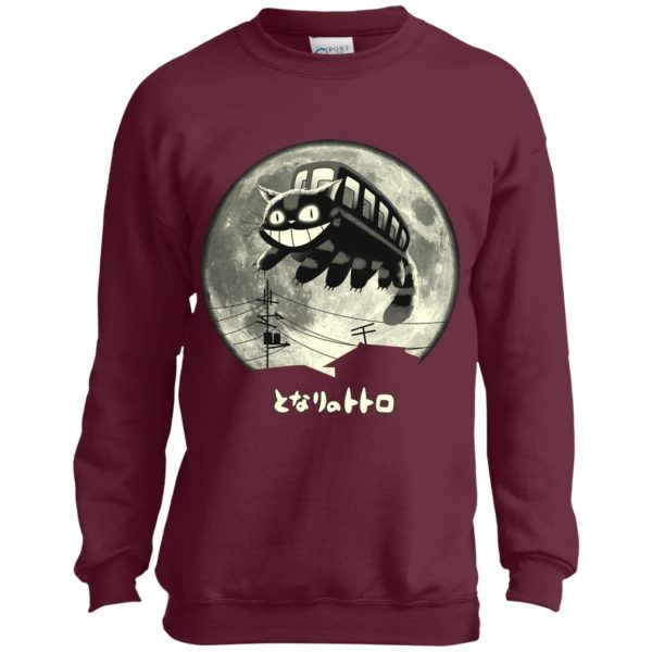 Studio Ghibli Totoro - Cat Bus in The Sky Sweatshirt for Kid-Studio Ghibli Totoro