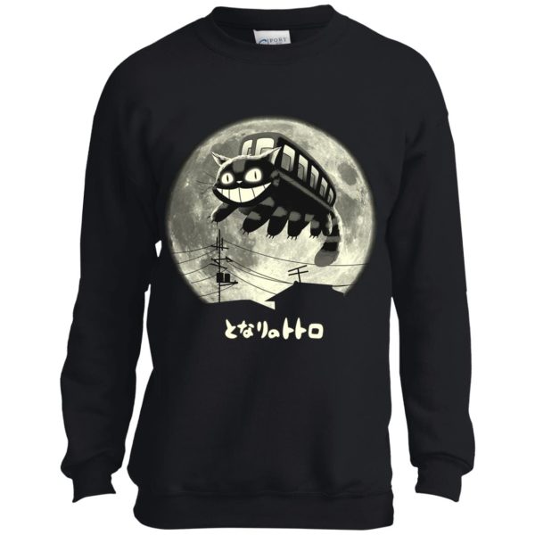 Studio Ghibli Totoro - Cat Bus in The Sky Sweatshirt for Kid-Studio Ghibli Totoro