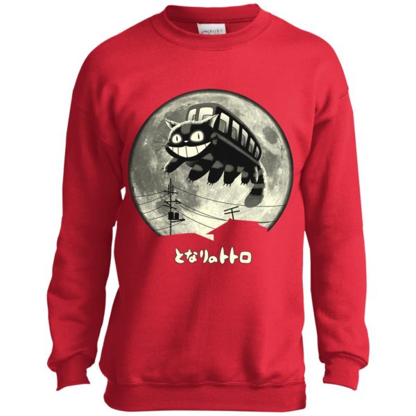 Studio Ghibli Totoro - Cat Bus in The Sky Sweatshirt for Kid-Studio Ghibli Totoro