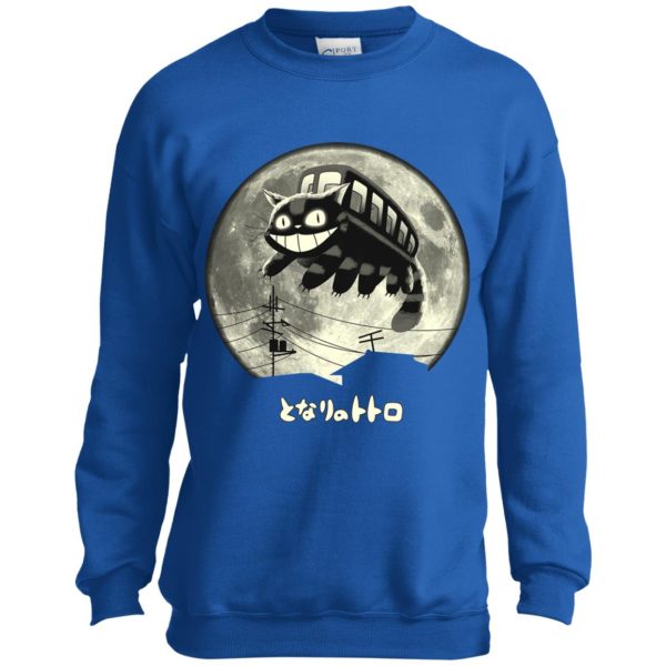 Studio Ghibli Totoro - Cat Bus in The Sky Sweatshirt for Kid-Studio Ghibli Totoro