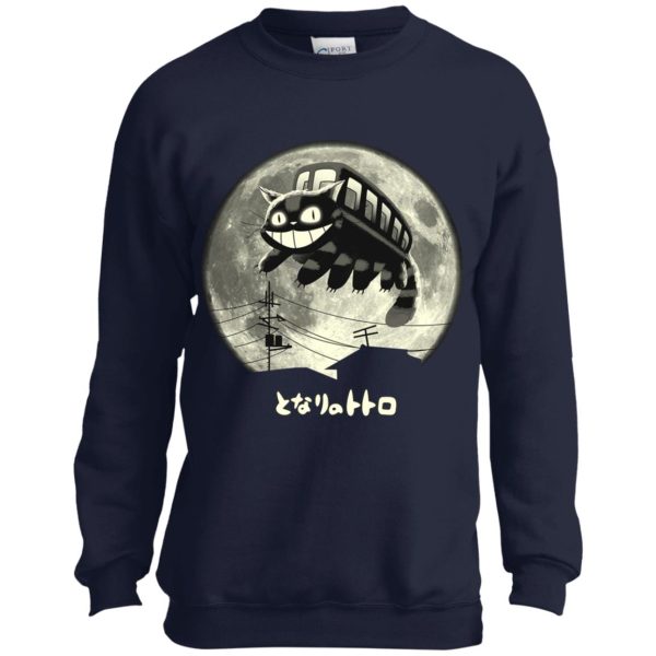 Studio Ghibli Totoro - Cat Bus in The Sky Sweatshirt for Kid-Studio Ghibli Totoro