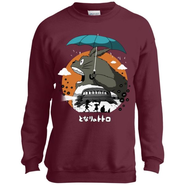 What Is Totoro In Japanese - Totoro’s Journey Sweatshirt for Kid-What Is Totoro In Japanese