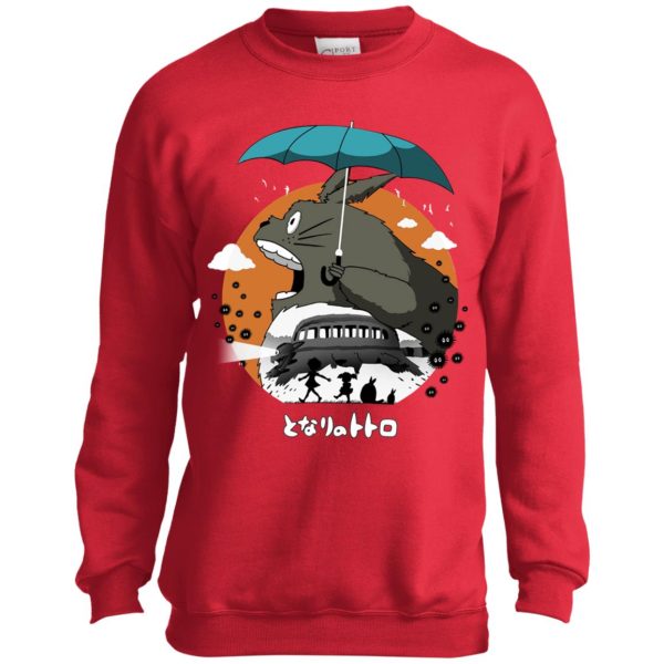 What Is Totoro In Japanese - Totoro’s Journey Sweatshirt for Kid-What Is Totoro In Japanese