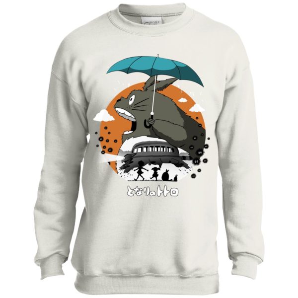 What Is Totoro In Japanese - Totoro’s Journey Sweatshirt for Kid-What Is Totoro In Japanese