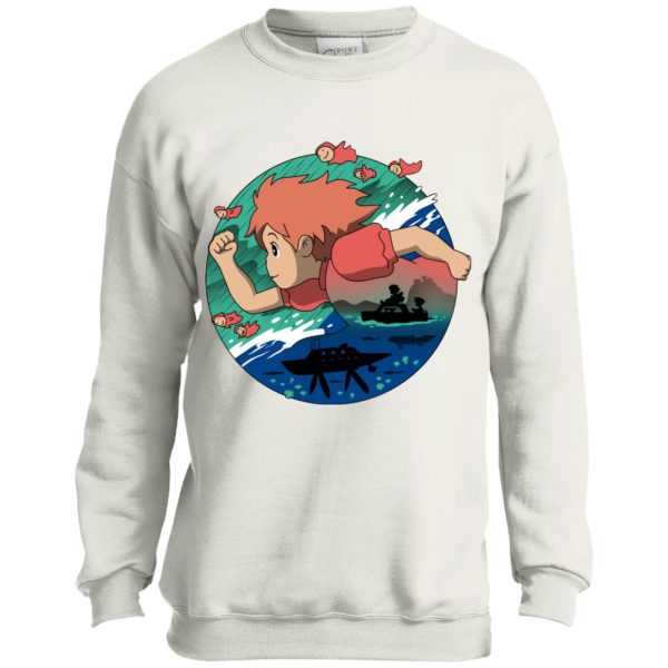 Ponyo Dad - Ponyo’s Journey Sweatshirt for Kid-Ponyo Dad