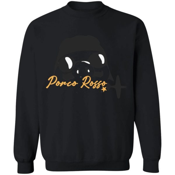 Porco Rosso Logo Sweatshirt Unisex-Apparel, porco rosso, Sweatshirt