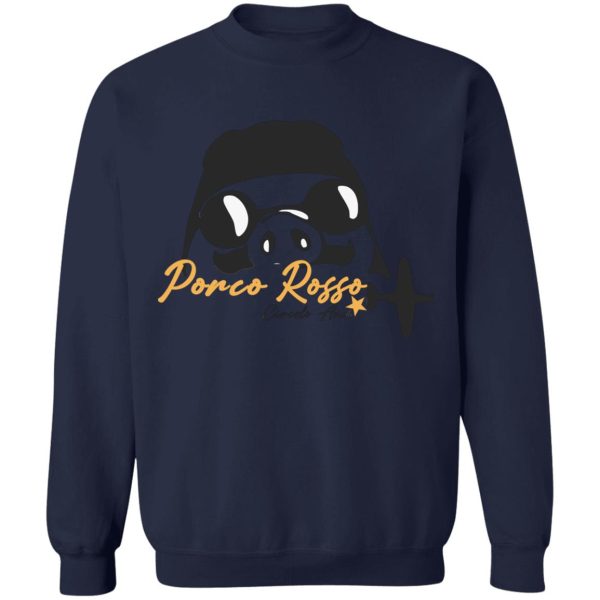 Porco Rosso Logo Sweatshirt Unisex-Apparel, porco rosso, Sweatshirt