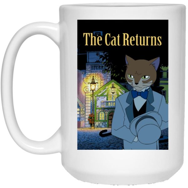 The Cat Returns Poster Mug-Accessories, House Decor, Mug