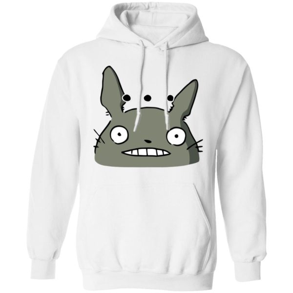 Caballito De Totora Png - Totoro Poker Face Hoodie Unisex-Apparel, Caballito De Totora Png, Hoodie, My Neighbor Totoro