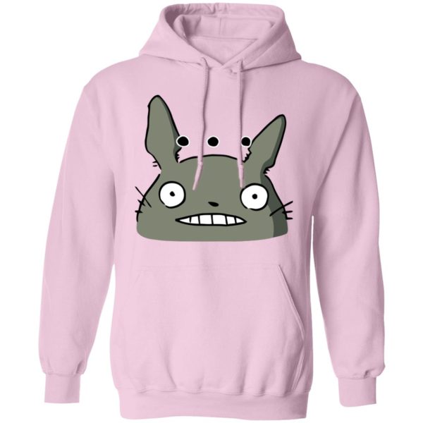 Caballito De Totora Png - Totoro Poker Face Hoodie Unisex-Apparel, Caballito De Totora Png, Hoodie, My Neighbor Totoro