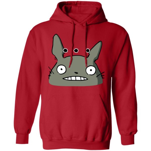 Caballito De Totora Png - Totoro Poker Face Hoodie Unisex-Apparel, Caballito De Totora Png, Hoodie, My Neighbor Totoro