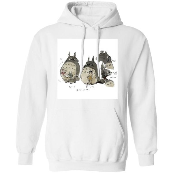 Totoro Catbus - My Neighbor Totoro Sketch Hoodie Unisex-Apparel, Hoodie, My Neighbor Totoro, Totoro Catbus