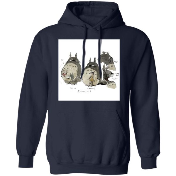 Totoro Catbus - My Neighbor Totoro Sketch Hoodie Unisex-Apparel, Hoodie, My Neighbor Totoro, Totoro Catbus