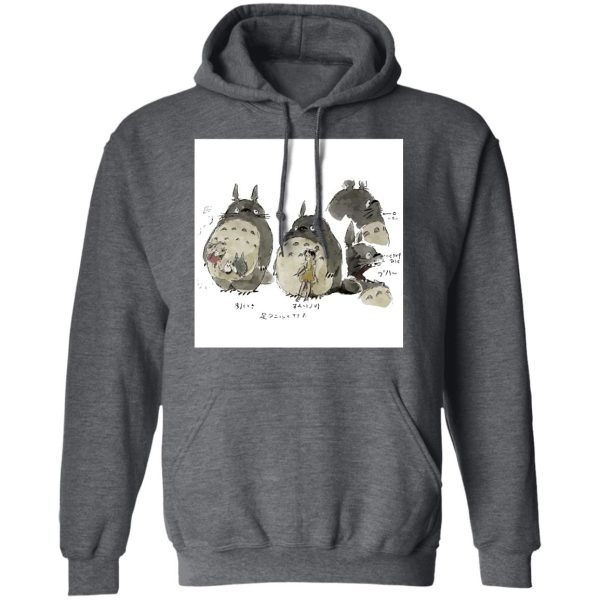 Totoro Catbus - My Neighbor Totoro Sketch Hoodie Unisex-Apparel, Hoodie, My Neighbor Totoro, Totoro Catbus