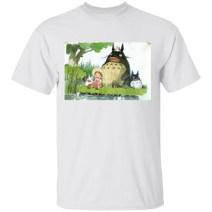 Stuffed Totoro - My Neighbor Totoro Picnic Fanart T Shirt Unisex-Apparel, My Neighbor Totoro, Stuffed Totoro, Tshirt