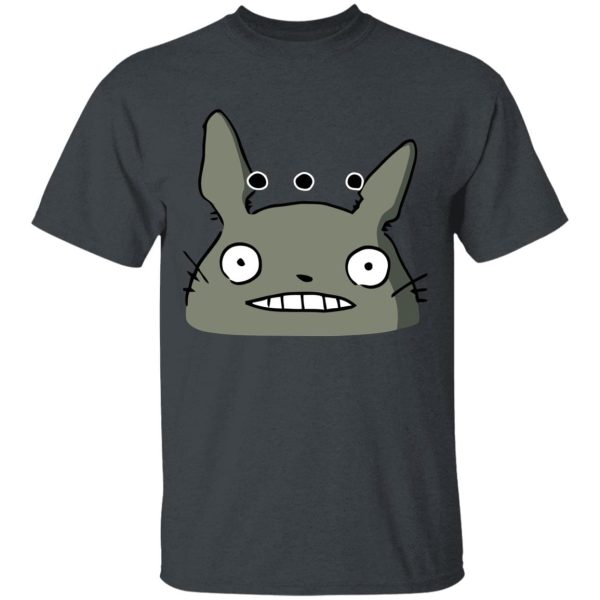 Totoro Shirt - Totoro Poker Face T Shirt Unisex-Apparel, My Neighbor Totoro, Totoro Shirt, Tshirt