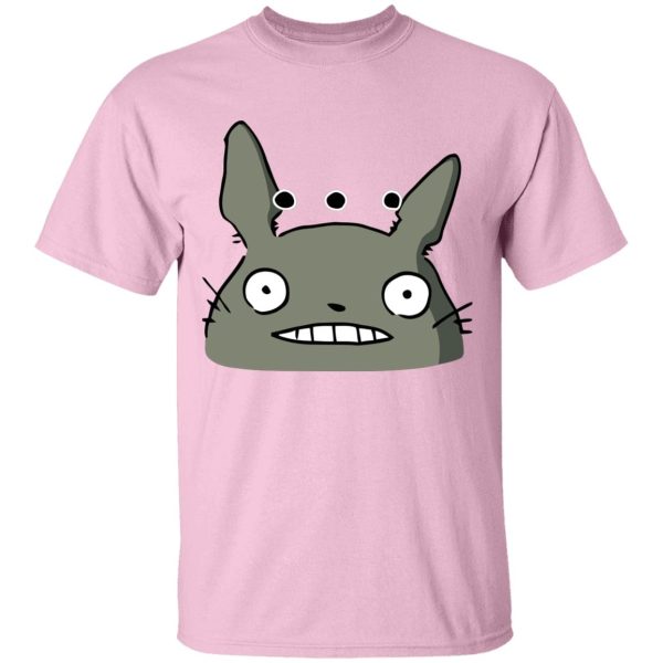 Totoro Shirt - Totoro Poker Face T Shirt Unisex-Apparel, My Neighbor Totoro, Totoro Shirt, Tshirt